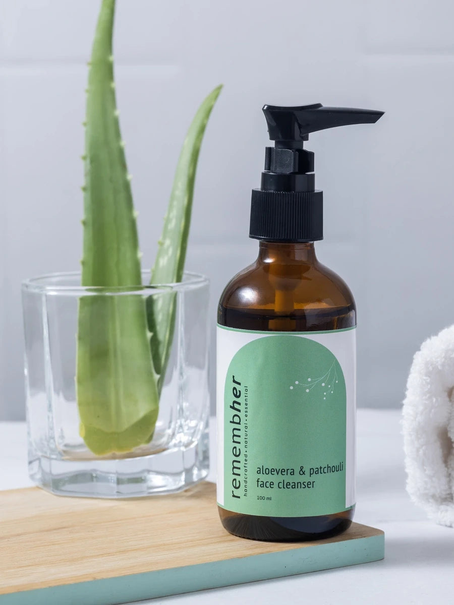 Aloe Vera Patchouli Face Cleanser
