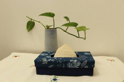 Tissue Box - Indigo Hues