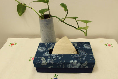 Tissue Box - Indigo Hues