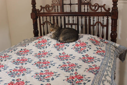Quilt / Razai- Rose Garden