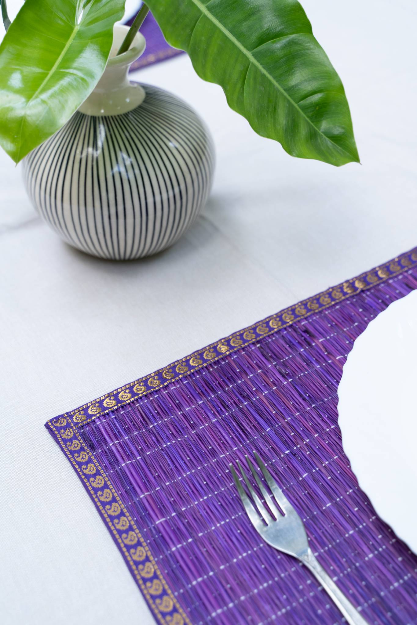 Mats - Jamun Purple (Set of 6)